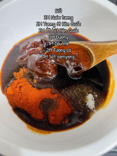 GÀ NẤU CAY HÀN QUỐC