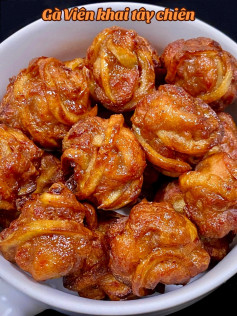 Gà Viên Vàng Ruộm - Giòn Tan Khoai Tây