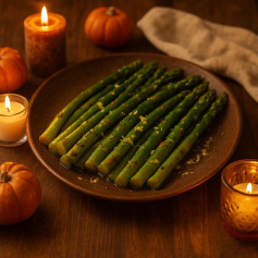 Garlic Butter Asparagus with a Zesty Lemon Twist