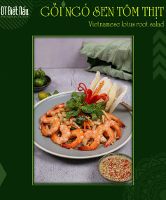 Gỏi Ngó Sen Tôm Thịt Thanh Mát Đậm Đà
