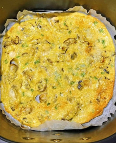 Hàu nướng trứng thơm ngon, giòn tan, hương vị biển cả hòa quyện