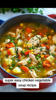 Hearty Herb-Infused Chicken Vegetable Symphony