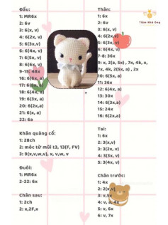 Hướng dẫn móc len Amigurumi mèo đáng yêu từ Tiệm Nhỏ Ong