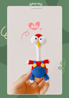 Hướng dẫn móc len gà con dễ thương và đơn giản