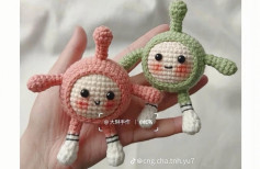 Hướng dẫn móc len hình nhân vật hoạt hình dễ thương đơn giản