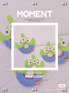 Hướng dẫn móc len người ngoài hành tinh ba mắt dễ thương