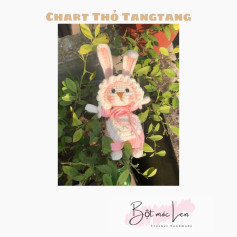 Hướng dẫn móc len thú bông thỏ dễ thương và ngộ nghĩnh