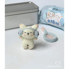 Hướng dẫn móc len thú nhồi bông dễ thương với tai nghe