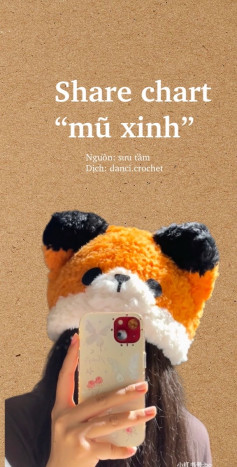 Hướng dẫn móc mũ thú dễ thương cho người mới bắt đầu