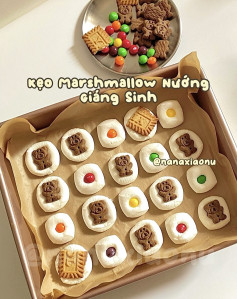 Kẹo Marshmallow Giáng Sinh