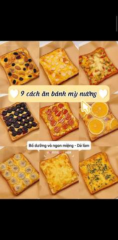 Khám Phá 9 Món Bánh Mì Nướng Đa Dạng Cho Bữa Sáng