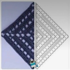 Lace Crochet Triangle Pattern for Elegant Shawls