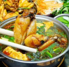 Lẩu Ếch Xào Măng Thơm Ngon Đậm Đà