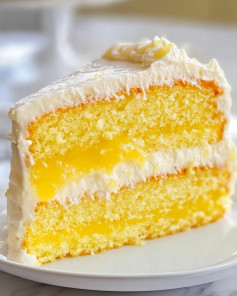 Lemon Curd Cake