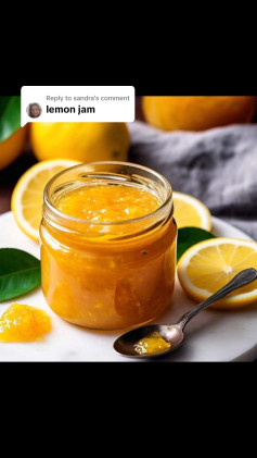 Lemon Jam Recipe