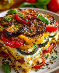 LƯU NGAY CÁCH LÀM LASAGNA ĐỊA TRUNG HẢI XẾP LỚP RAU CỦ SIÊU NGON TẠI NHÀ