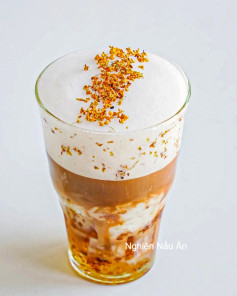 LƯU NGAY CÔNG THỨC PHA CAPPUCCINO YẾN MẠCH GẠO LÊN MEN HOA MỘC CỰC KỲ ĐƠN GIẢN NGAY TẠI NHÀ