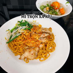 Mì Xá Xíu Trộn Đậm Đà Hương Vị