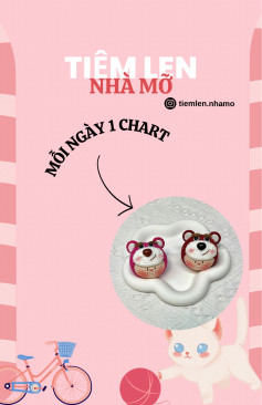 Móc Len Đáng Yêu Mỗi Ngày Với Chart Mới Từ Tiệm Len Nhà Mỡ