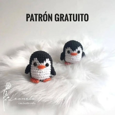 Patrón de Pingüino Amigurumi Gratis para Crochet
