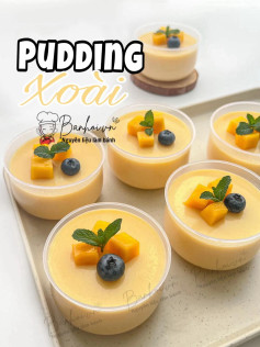 Pudding Xoài