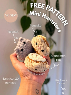 Quick and Easy Crochet Pattern for Mini Hamsters