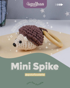 Receita de Amigurumi Mini Ouriço Fofo para Iniciantes