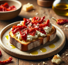 Rustic Ricotta & Roasted Red Pepper Delight