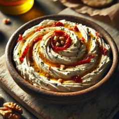 Rustic Whipped Feta with Roasted Red Pepper Bliss