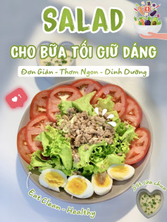 Salad Sữa Chua Thanh Mát Giữ Dáng