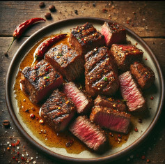 Spiced Coffee-Chili Steak Bites: Bold Flavors, Juicy Delights