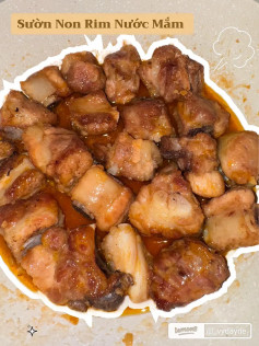 Sườn Non Rim Nước Mắm Đậm Đà Thơm Ngon