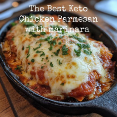 🍗 The Best Keto Chicken Parmesan (7g Net Carbs)
