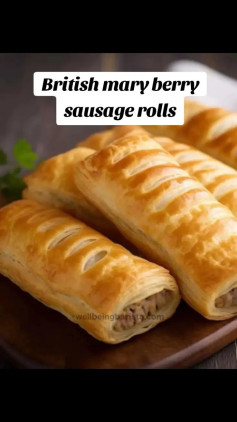 Thyme & Cheddar Sausage Rolls Delight
