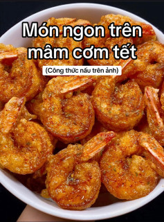 Tôm Chiên Giòn Ngon Tan Chảy Thơm Ngậy