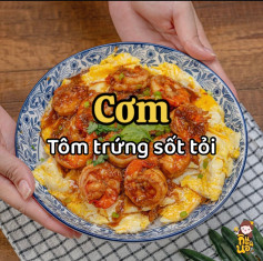 Tôm Sú Sốt Tỏi Trứng Ngon Khó Cưỡng