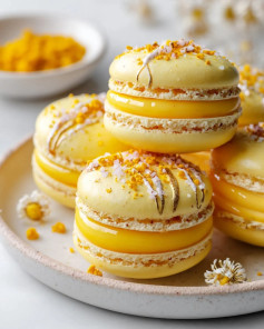 Tropical Mango Miso Meringue Bliss