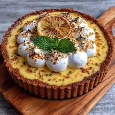 Zesty Lemon Delight with Fluffy Meringue