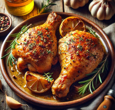 Zesty Lemon Herb Chicken Drumsticks Delight