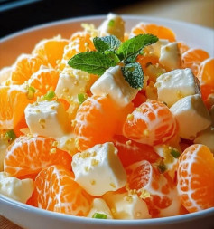 Zesty Mandarin & Cheese Delight