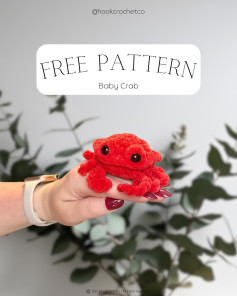 Adorable Baby Crab Crochet Pattern for Beginners