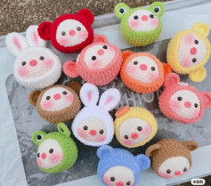 Adorable Crochet Animal Faces for Amigurumi Projects