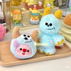 Adorable Crochet Monsters Brighten Up Your Crafting Space