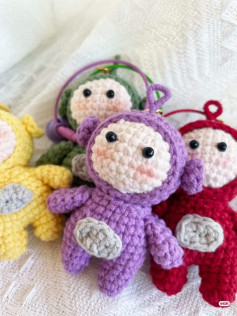 Adorable Crochet Teletubbies Amigurumi Pattern for Beginners