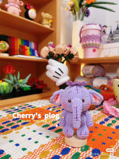 Adorable Purple Elephant Crochet Pattern for All Skill Levels