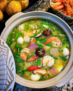 Bánh Canh Phồng Tôm Ngọt Thanh, Sánh Mịn, Đậm Đà Hương Vị Gia Đình