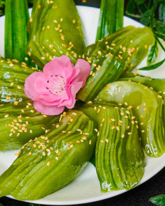 Bánh Đúc Gân Lá Dứa: Dẻo Giòn, Thơm Lừng, Béo Ngậy