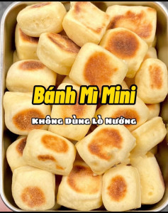 Bánh Mì Mini Giảm Cân - Thơm Ngon Không Cần Lò Nướng