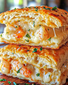 Bánh Quy Tôm Cua Phô Mai Giòn Tan Ngọt Ngào