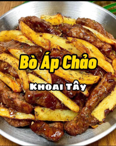 Biftek mo hotpot wetem potato crispy